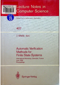 Automatic Verification Methods for Finite State Systems 407