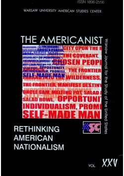 The Americanist Volume XXV