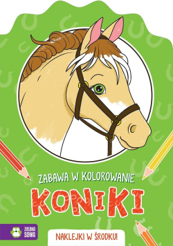 Zabawa w kolorowanie Koniki