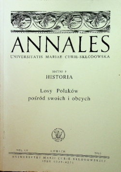 Annales Losy polaków pośród swoich i obcych