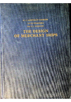 The design of merchant ships
