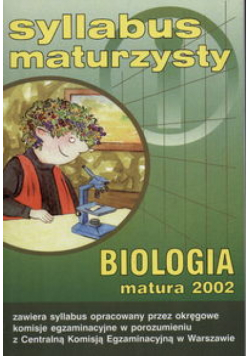 Syllabus maturzysty   Biologia matura 2002