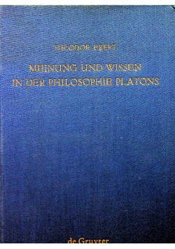 Meinung und Wissen in der Philosophie Platons
