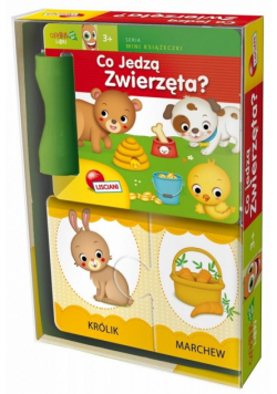 Książeczki Carotiny - Co jedzą zwierzęta?