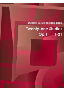 Twentyone Studies Op.1 1-21