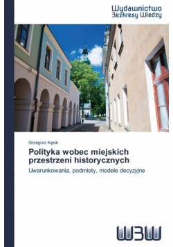 Polityka wobec miejskich przestrzeni historycznych