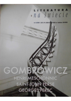 Literatura na świecie nr 4