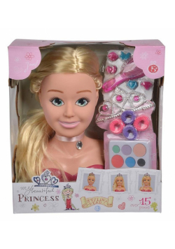 Duża głowa księżniczki do stylizacji 26cm