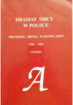 Dramat obcy w Polsce