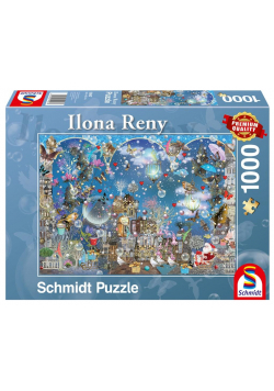 Puzzle PQ 1000 Błękitne niebo w Boże Narodzenie G3