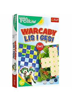 Warcaby Lis i Gęsi - Rodzina Treflików TREFL