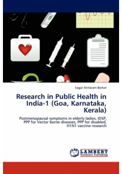 Research in Public Health in India-1 (Goa, Karnataka, Kerala)