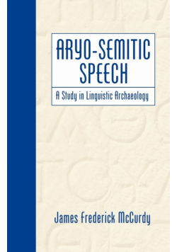 Aryo-Semitic Speech
