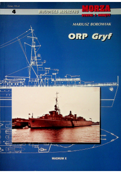 Morza statki i okręty ORP Gryf nr 4