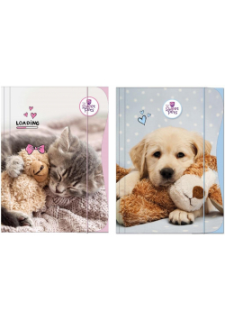 Teczka z gumką A4 The Sweet Pets Kids