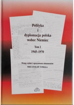 Polityka i dypolmacja polska wobec Niemiec
