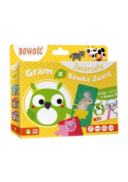 Gram z Sówką Zuzią. Zwierzęta (Książka + gra)