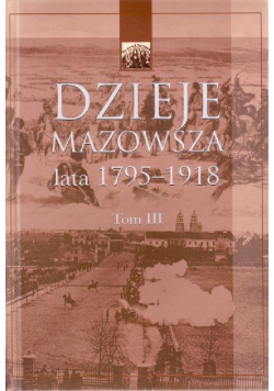 Dzieje Mazowsza Tom IV