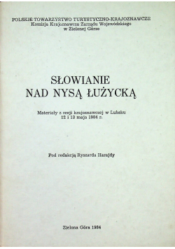 Słowianie nad Nysą Łużycką