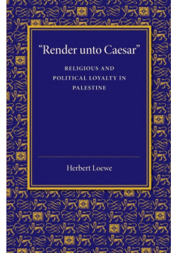 'Render Unto Caesar'