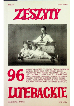 Zeszyty literackie nr 96