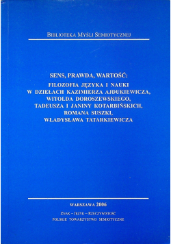 Sens prawda wartość