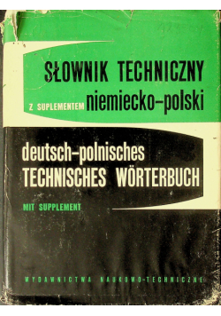 Słownik techniczny niemiecko polski