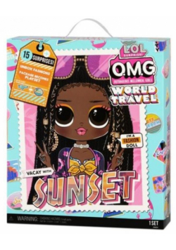 LOL Surprise OMG Travel Doll Sunset (3szt)
