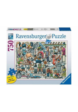 Puzzle 750 Piękne podwórko
