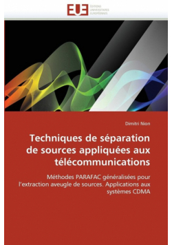 Techniques de séparation de sources appliquées aux télécommunications