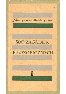 500 zagadek filozoficznych