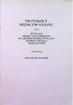 Protokoły Mędrców Syjonu