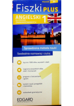 Angielski Fiszki PLUS dla średnio zaawansowanych 1