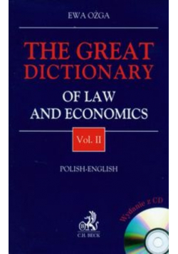 The great dictionary of law and economics Vol II