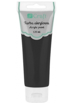 Farba akrylowa lamp black 120 ml