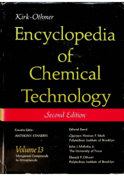 Encyclopedia of chemical technology Volume 13