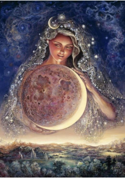 Puzzle 2000 Bogini księżyca, Josephine Wall