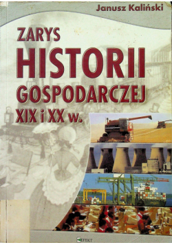 Zarys historii gospodarczej XIX i XX w