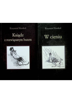 W cieniu / Ksiądz z rozwiązanym butem Autograf autora