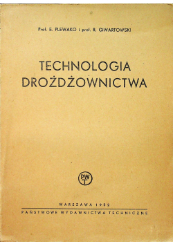 Technologia drożdżownictwa