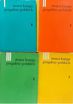 Nowa księga przysłów polskich tom od 1 do 4