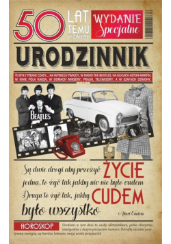 Kartka okolicznościowa Urodziny 50 U47