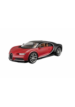 Bugatti Chiron black/red 1:18 BBURAGO