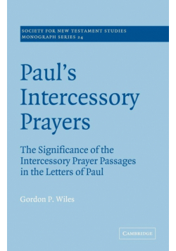 Paul's Intercessory Prayers