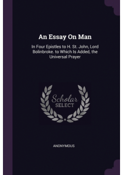 An Essay On Man