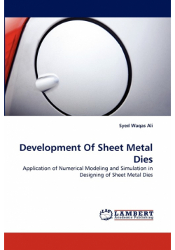 Development Of Sheet Metal Dies