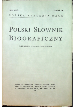 Polski Słownik Biograficzny Tom XXX/3 Zeszyt 126