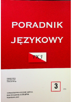 Poradnik językowy nr 3