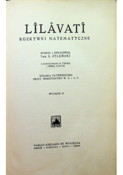 LILAVATI rozrywki matematyczne