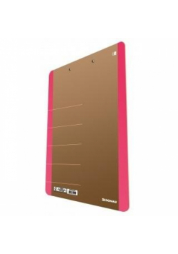 Clipboard z klipsem A4 różowy DONAU